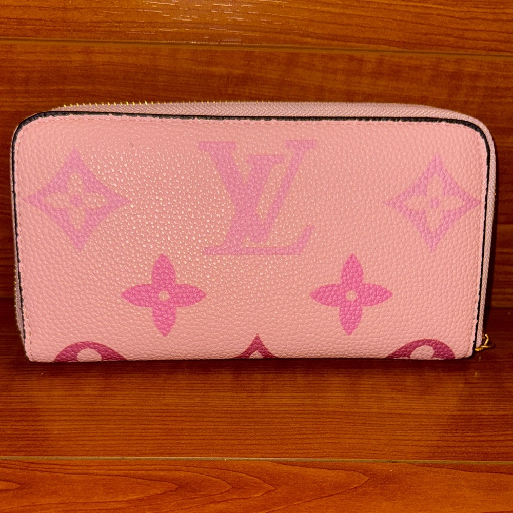 Pink Monogram Wallet - Picture 3 of 3